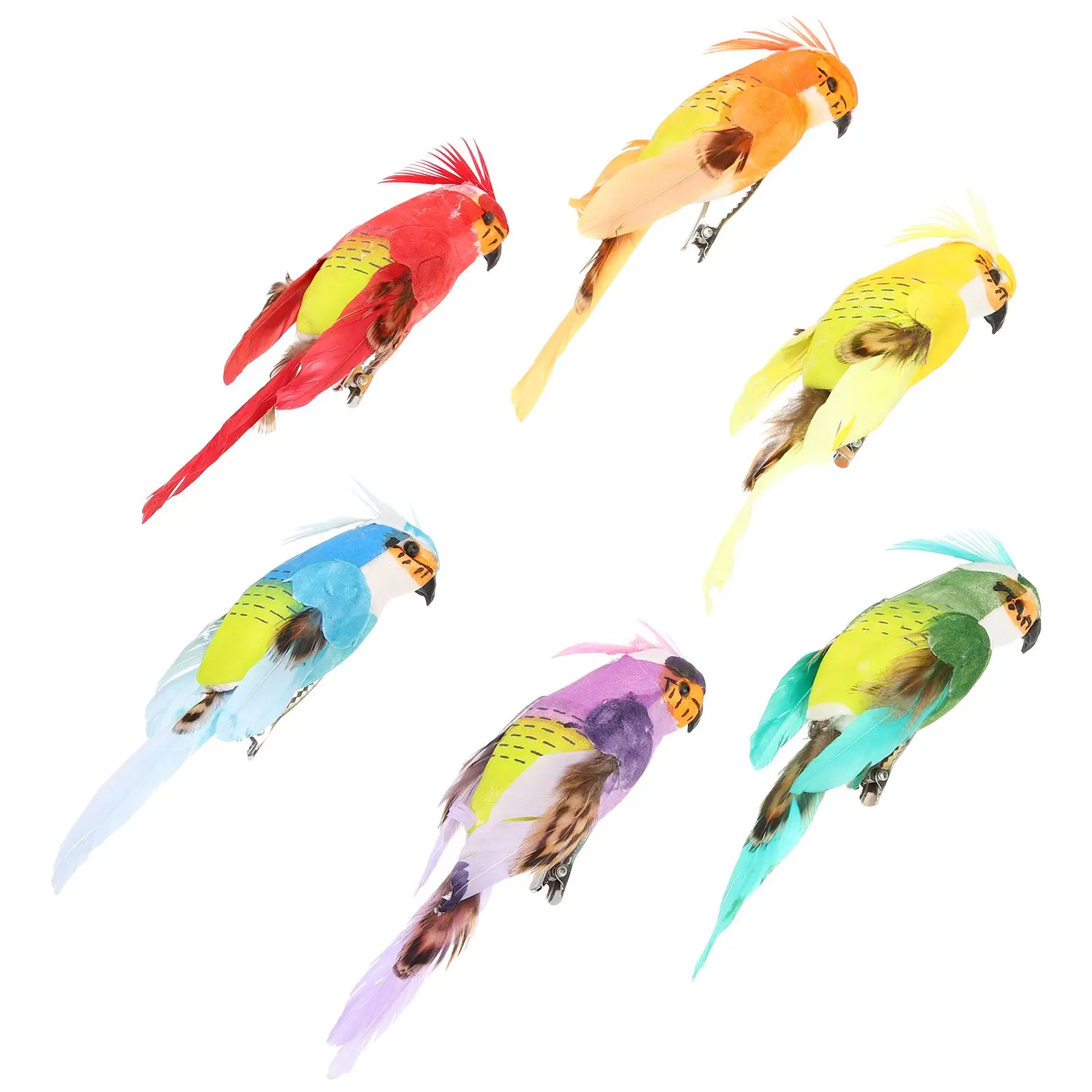 6 Pcs Foam Birds Decoration Realistic Vivid Home Garden Wedding Party Artificial Bird Ornaments Premium Material Easy
6 Pcs Foam Birds Decoration Realistic Vivid Home Garden Wedding Party Artificial Bird Ornaments Premium Material Easy