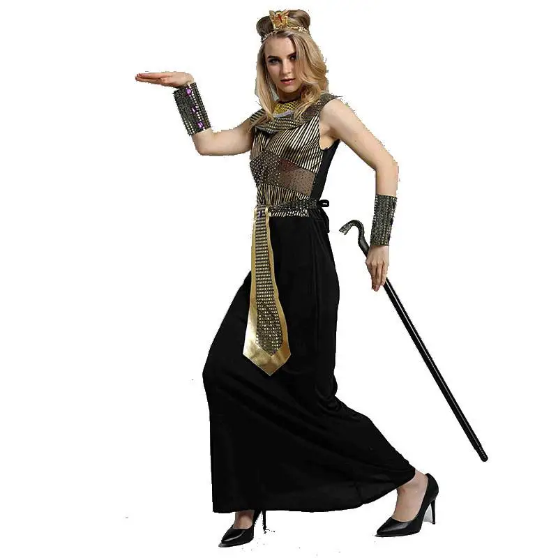 Halloween Nile River King Princess Costume Adult Men's COS Ancient Egyptian Queen Long Robe Clothes Festive National Stage Wear
Halloween Nile River King Princess Costume Adult Men's COS Ancient Egyptian Queen Long Robe Clothes Festive National Stage Wear