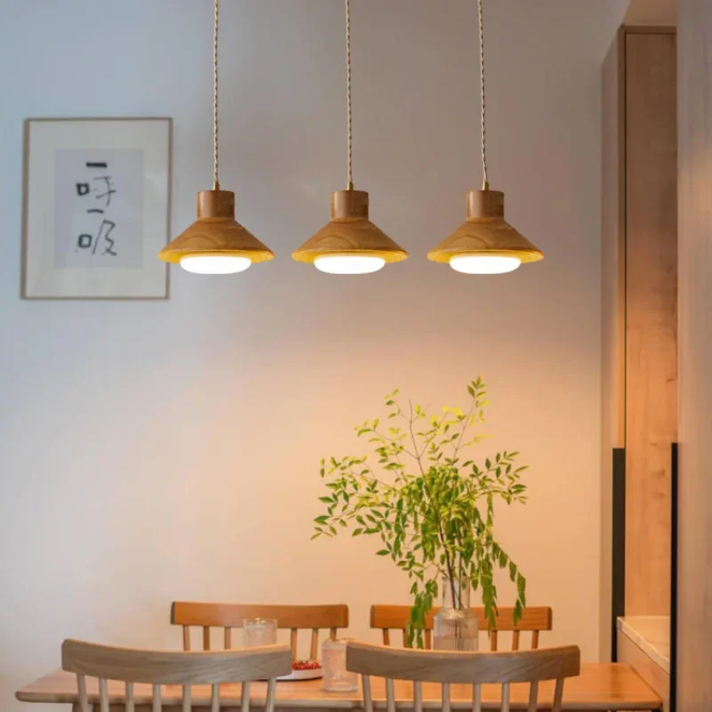 Nordic Minimalist Retro LED Pendant Lamp Japanese Style Wood Mushroom for Shop Dining Table Living Room Hanging Light Fixture
Nordic Minimalist Retro LED Pendant Lamp Japanese Style Wood Mushroom for Shop Dining Table Living Room Hanging Light Fixture