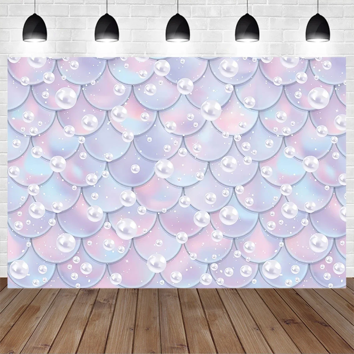 Sweet Mermaid Birthday Party Decoration Backdrop for Girl Photo of Newborn Baby Shower Studio Background Shiny Scale Bubble Prop
Sweet Mermaid Birthday Party Decoration Backdrop for Girl Photo of Newborn Baby Shower Studio Background Shiny Scale Bubble Prop