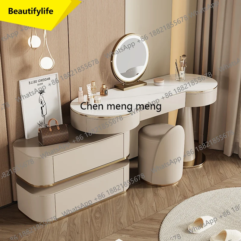 A17 Rack Makeup Dressing Table Girls Stand Modern Living Room Dressing Table Wood Mirror Tabouret Coiffeuse Home Accessories
A17 Rack Makeup Dressing Table Girls Stand Modern Living Room Dressing Table Wood Mirror Tabouret Coiffeuse Home Accessories