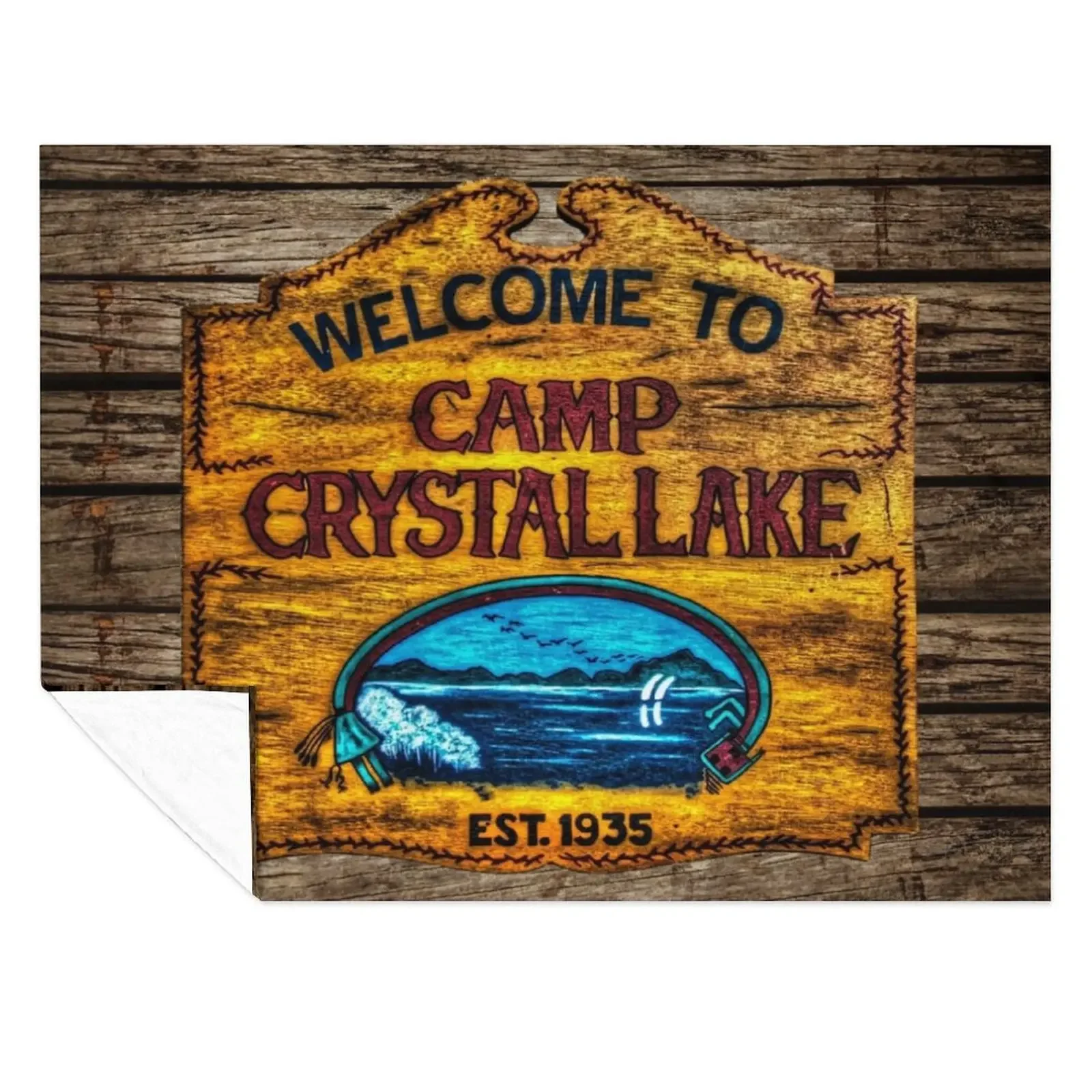 Camp Crystal Lake Throw Blanket Extra Large Throw Retros Bed Fashionable Thermals For Travel Blankets
Camp Crystal Lake Throw Blanket Extra Large Throw Retros Bed Fashionable Thermals For Travel Blankets
