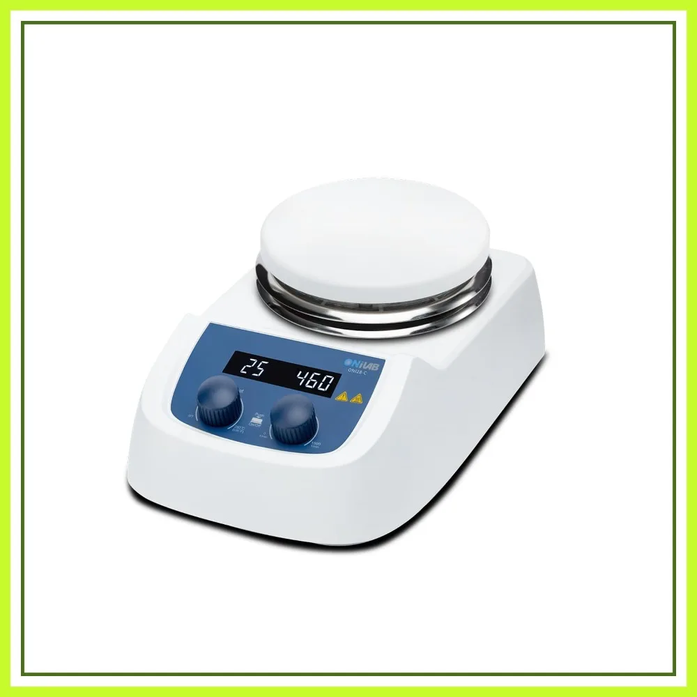5 Inch LED Digital Hotplate Magnetic Stirrer, 280℃ Ceramic Coated, 3000mL Stirring Capacity, 200-1500rpm, Stir Bar Included
5 Inch LED Digital Hotplate Magnetic Stirrer, 280℃ Ceramic Coated, 3000mL Stirring Capacity, 200-1500rpm, Stir Bar Included