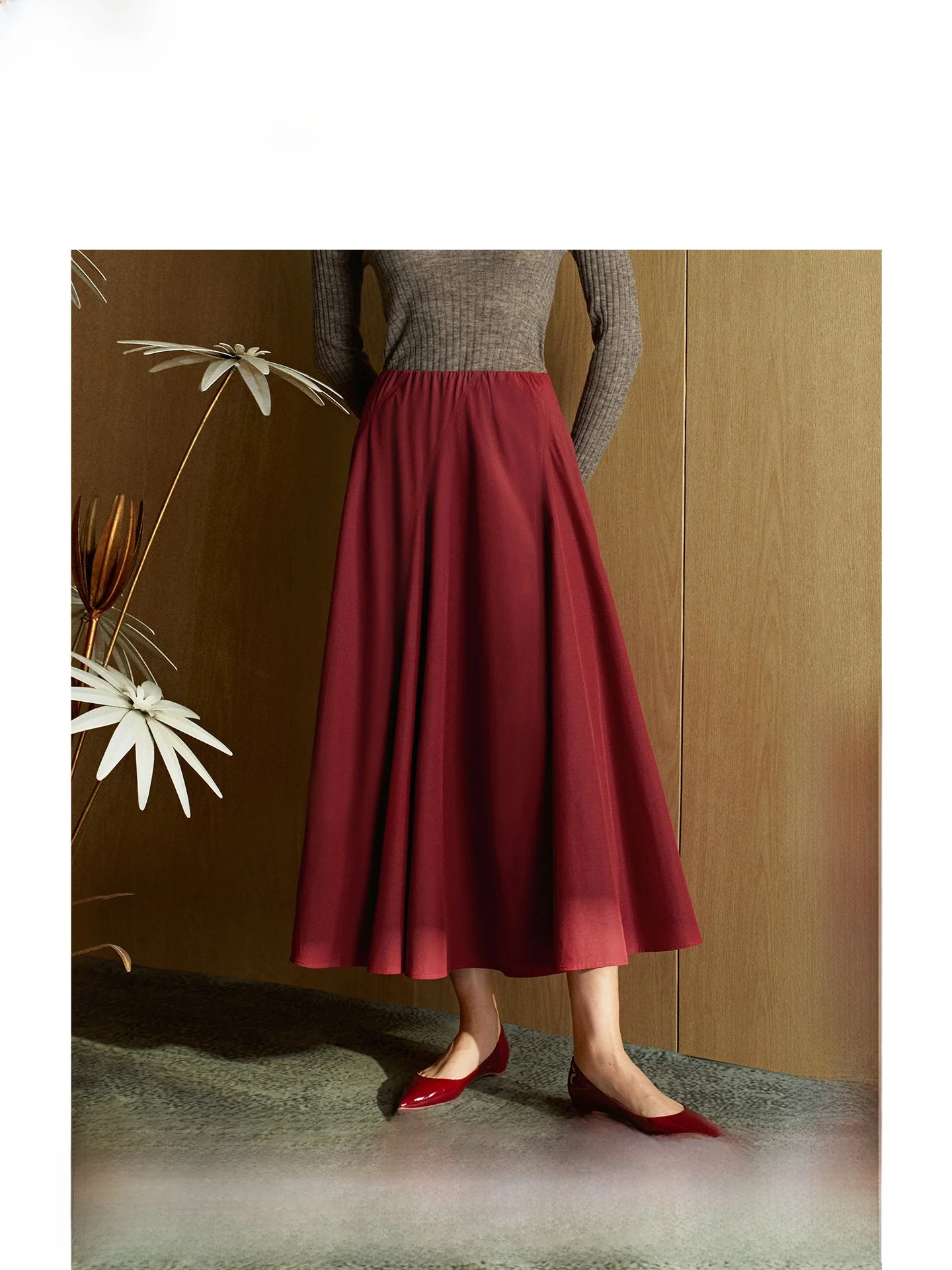 Новая женская юбка A-силуэта с разрезом и высокой талией, красная, для офиса и повседневной носки, весна
Новая женская юбка A-силуэта с разрезом и высокой талией, красная, для офиса и повседневной носки, весна