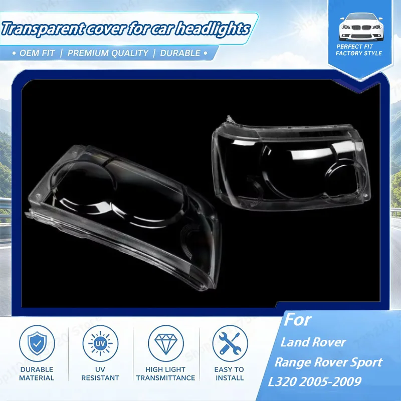 Car Headlight Lens Cover For Land Rover Range Rover Sport L320 2005 2006 2007-2009 Transparent Lampshade Clear Headlamp Cover
Car Headlight Lens Cover For Land Rover Range Rover Sport L320 2005 2006 2007-2009 Transparent Lampshade Clear Headlamp Cover