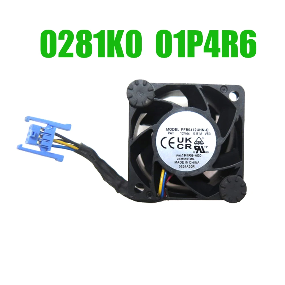 Cooling Fan For DELL For PowerEdge R250 0281K0 281K0 01P4R6 1P4R6-A00 PSD1204PQBX-A FFB0412UHN-C DC12V 9.6W
Cooling Fan For DELL For PowerEdge R250 0281K0 281K0 01P4R6 1P4R6-A00 PSD1204PQBX-A FFB0412UHN-C DC12V 9.6W