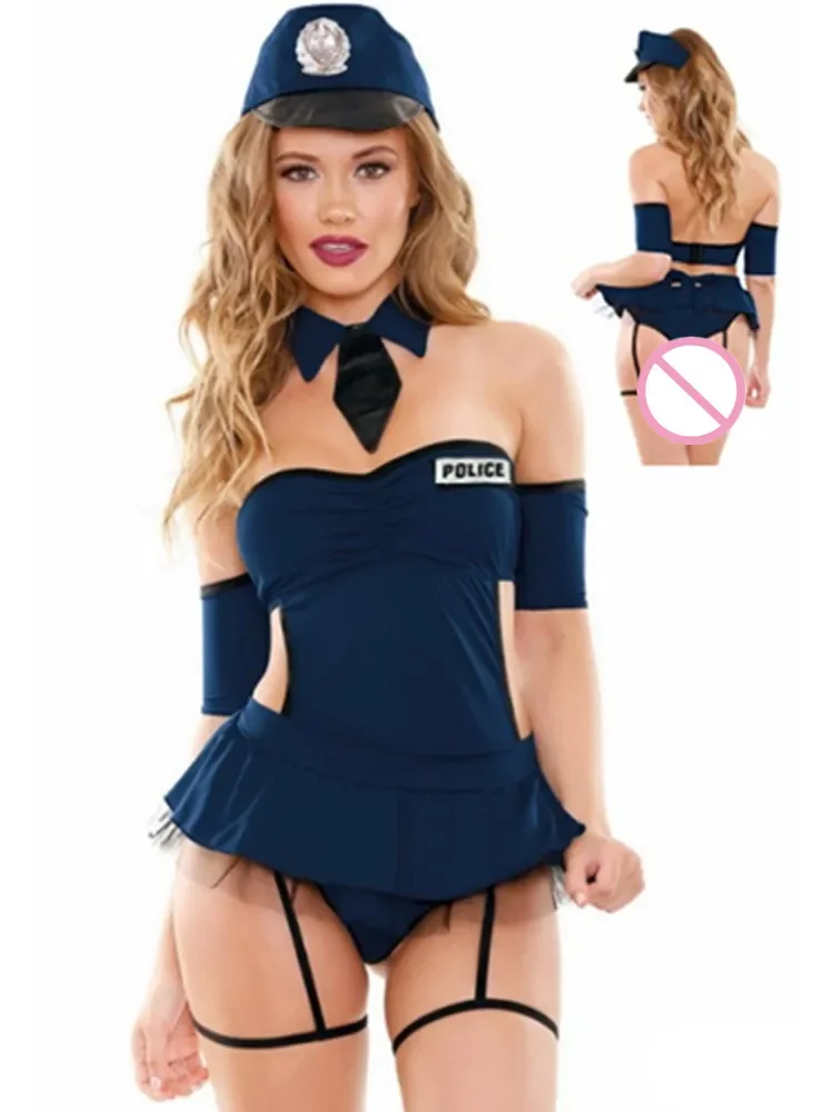 Adult Women Cop Police Sexy Lingerie Bodysuit Policewomen Role Play Erotic Uniform Set Passion Temptation Costume
Adult Women Cop Police Sexy Lingerie Bodysuit Policewomen Role Play Erotic Uniform Set Passion Temptation Costume