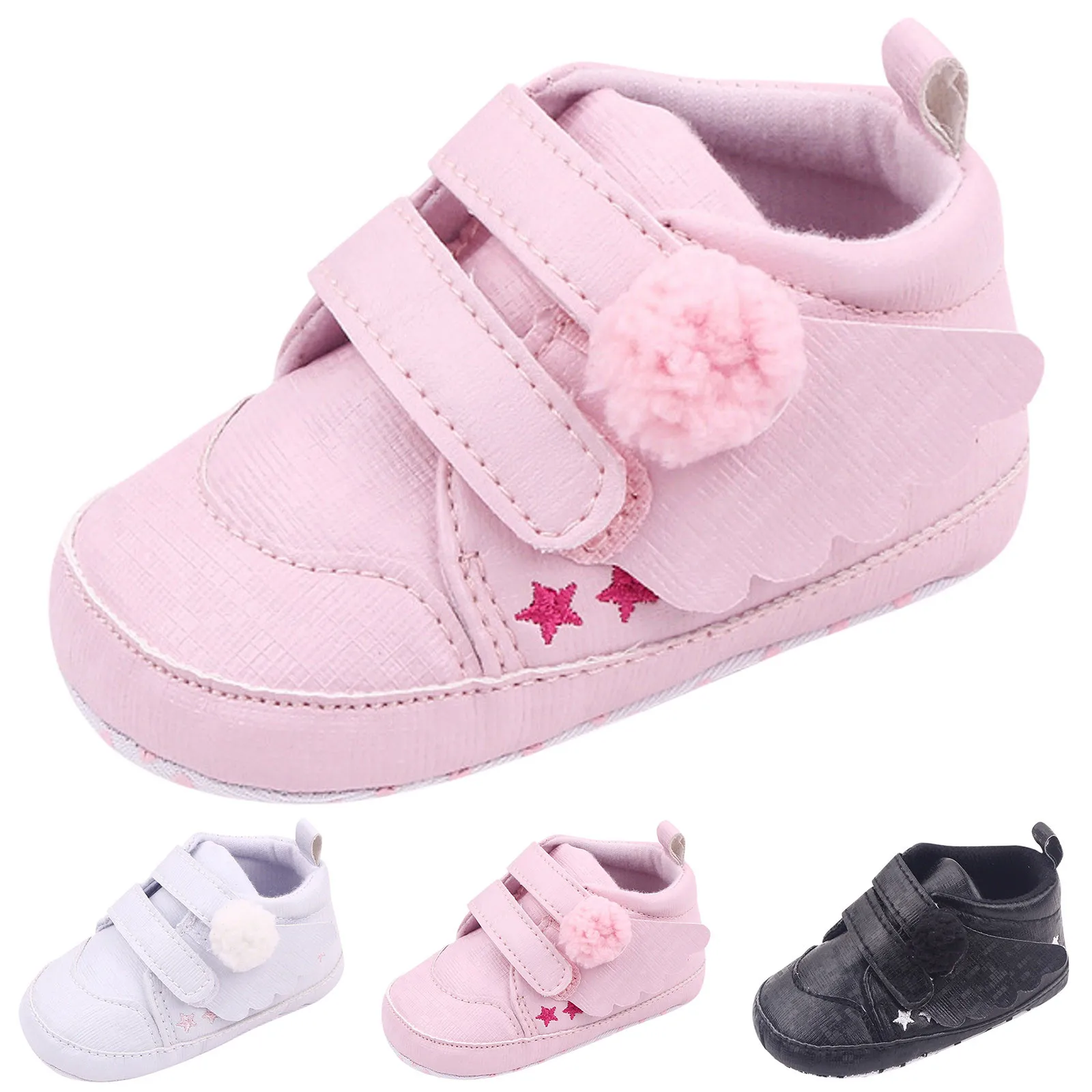 Cute Toddler Shoes Infant Boys Girls Floor Sports Shoes Kids Lightweight Soft Sole Sneakers Breathable Anti-slip First Walkers
Cute Toddler Shoes Infant Boys Girls Floor Sports Shoes Kids Lightweight Soft Sole Sneakers Breathable Anti-slip First Walkers