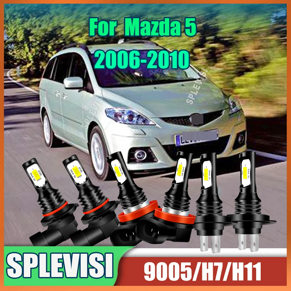 Led Headlight Foglight 9005 H7 H11 IP67 Waterproof 6000K Crystal White Temperature For Mazda 5 2006 2007 2008 2009 2010
Led Headlight Foglight 9005 H7 H11 IP67 Waterproof 6000K Crystal White Temperature For Mazda 5 2006 2007 2008 2009 2010
