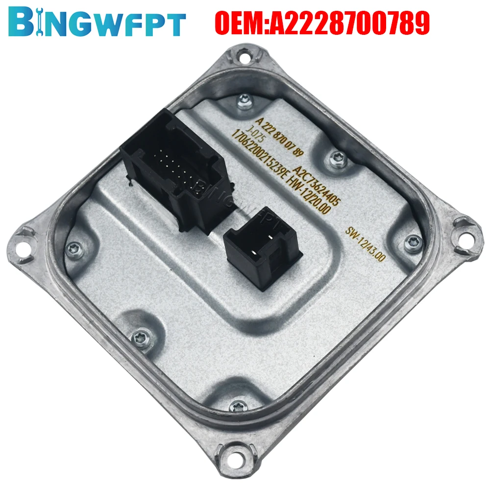 Brand New HID Ballast Headlight Control Unit A2228700789 2228700789 For Mercedes W205 W212 W448 X218 A207 W222
Brand New HID Ballast Headlight Control Unit A2228700789 2228700789 For Mercedes W205 W212 W448 X218 A207 W222