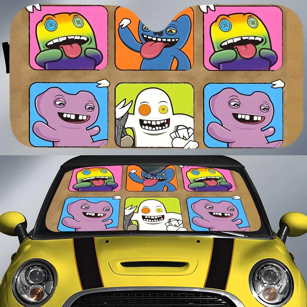Cartoon F-Fuggler Sun Visor Car Front Windshield Sun Shade UV Block Heat Insulation Sun Visor Window Cover
Cartoon F-Fuggler Sun Visor Car Front Windshield Sun Shade UV Block Heat Insulation Sun Visor Window Cover