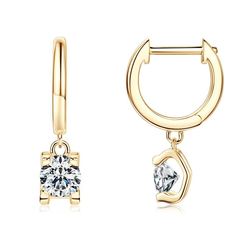 AINUOSHI Certified Lady Round Earrings Moissanite Dangle Earrings 925 Sterling Silver for Women K White K Yellow Anniversary
AINUOSHI Certified Lady Round Earrings Moissanite Dangle Earrings 925 Sterling Silver for Women K White K Yellow Anniversary