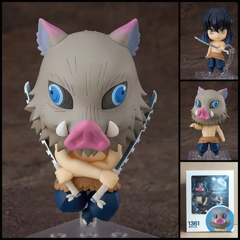 10cm Demon Slayer Kimetsu no Yaiba #1361 Inosuke Hashibira - Beast Hashira, Q-Version Replaceable Face Doll,Anime Collectible
10cm Demon Slayer Kimetsu no Yaiba #1361 Inosuke Hashibira - Beast Hashira, Q-Version Replaceable Face Doll,Anime Collectible