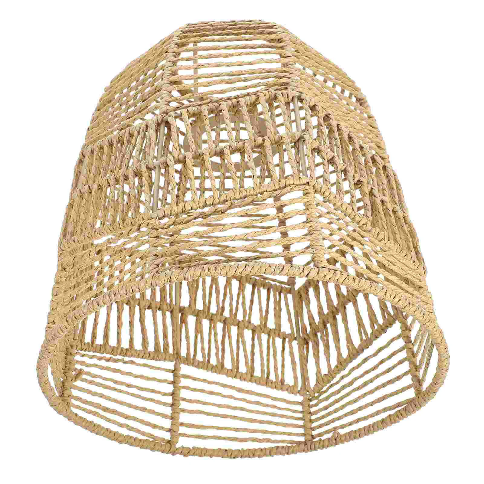 Paper Rope Lampshade Shades for Floor Ceiling Light Decor Bulb Reusable Cover Shell
Paper Rope Lampshade Shades for Floor Ceiling Light Decor Bulb Reusable Cover Shell