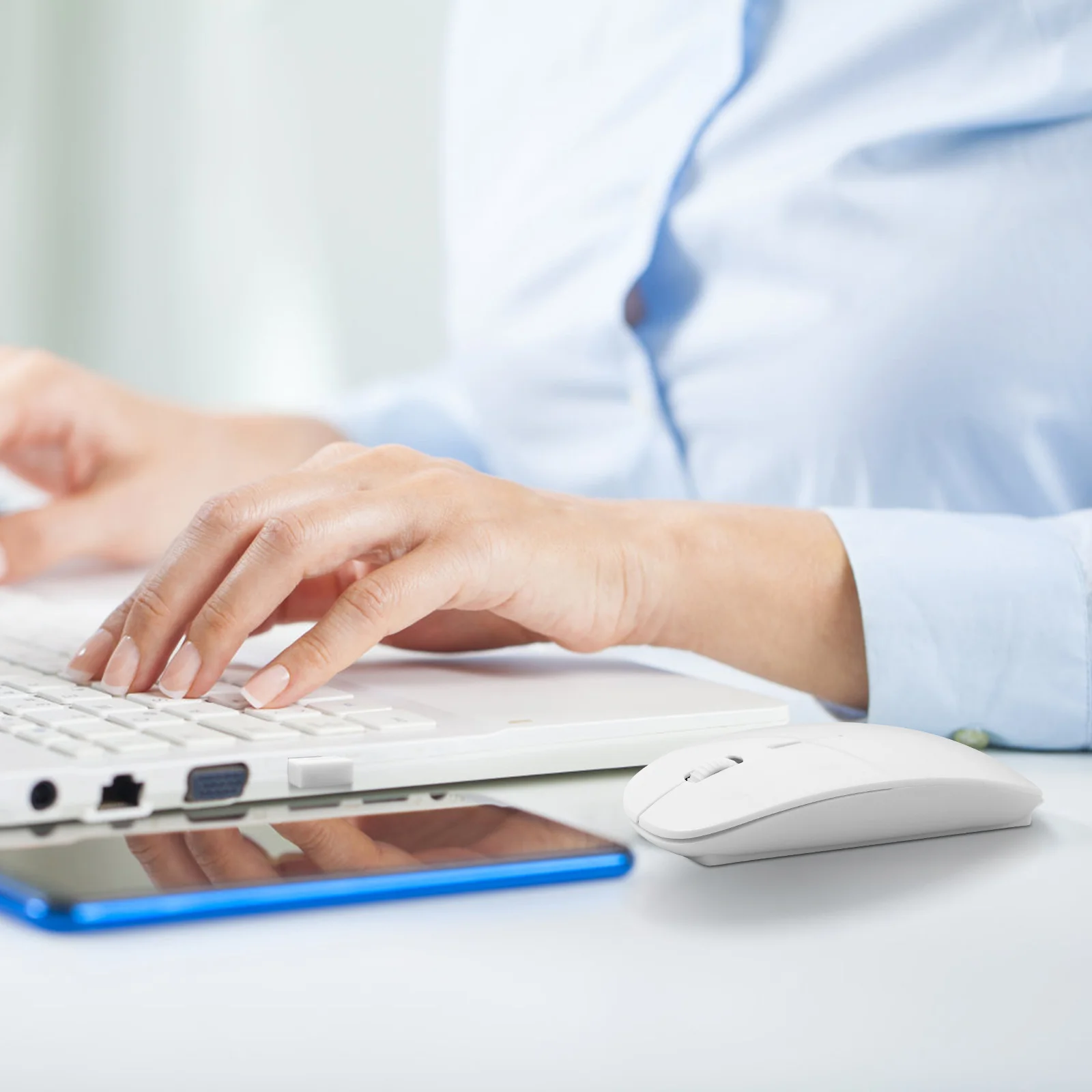 2.4ghz Wireless Optical Mouse Ultra Thin Slim Mini Portable USB Receiver 3 Dpi Levels Silent Click Computer Laptop Pc
2.4ghz Wireless Optical Mouse Ultra Thin Slim Mini Portable USB Receiver 3 Dpi Levels Silent Click Computer Laptop Pc