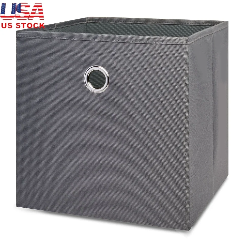 Collapsible Fabric Storage Bins 10.5in Cube Organizer 4 Pack Storage Solutions Clothes Toys Books with Carry Handles
Collapsible Fabric Storage Bins 10.5in Cube Organizer 4 Pack Storage Solutions Clothes Toys Books with Carry Handles