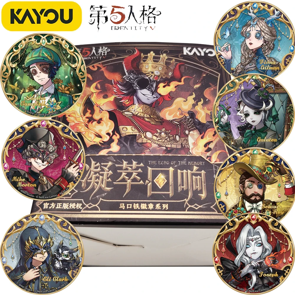Official Kayou Identity V Cartoon Character Tinplate Round Badge Classic Game IP Protagonist Group Exquisite Brooches Kids Gifts
Official Kayou Identity V Cartoon Character Tinplate Round Badge Classic Game IP Protagonist Group Exquisite Brooches Kids Gifts