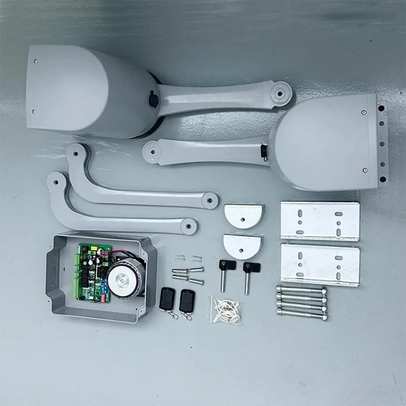 Custom Print Large Thrust Articulated Curve Arm Dual-swing Double Gate Automatic Swing Gate Opener System Kit For Heavy Duty
Custom Print Large Thrust Articulated Curve Arm Dual-swing Double Gate Automatic Swing Gate Opener System Kit For Heavy Duty