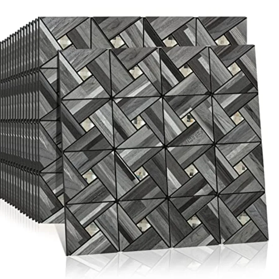 8-Sheet Peel and Stick Backsplash of Kitchen Mosaic Tiles, PVC Backsplash Kitchen Wall Decor
8-Sheet Peel and Stick Backsplash of Kitchen Mosaic Tiles, PVC Backsplash Kitchen Wall Decor