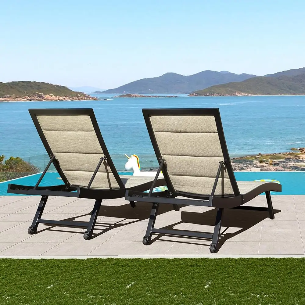 Outdoor Furniture, Beach Chairs Pool Lounge Chair Oversized Lounger for Patio Pool Beach Sunbathing, Outdoor Chaise Lounge Set
Outdoor Furniture, Beach Chairs Pool Lounge Chair Oversized Lounger for Patio Pool Beach Sunbathing, Outdoor Chaise Lounge Set