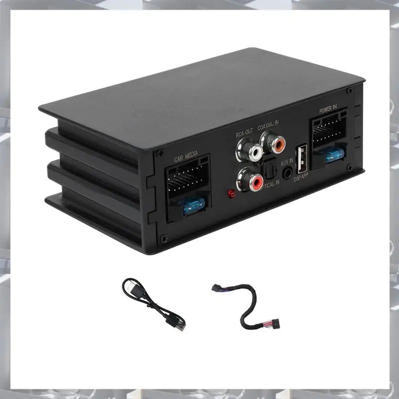 Hot Selling-Car Digital Signal Processor Amplifier For Radio Stereo Subwoofer With Fiber Optic Input Plug And Play,Car Digital S
Hot Selling-Car Digital Signal Processor Amplifier For Radio Stereo Subwoofer With Fiber Optic Input Plug And Play,Car Digital S