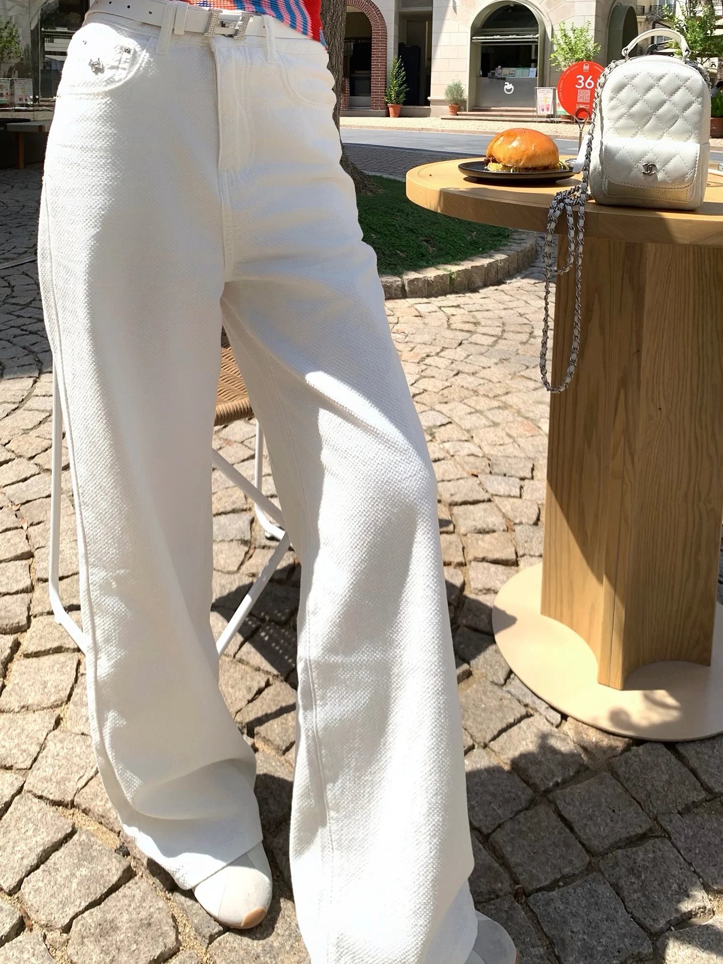 White Sequin Denim Jeans Women's Loose High Waist Wide Leg Pants Comfortable Slimming Versatile Casual Spring Fashion
White Sequin Denim Jeans Women's Loose High Waist Wide Leg Pants Comfortable Slimming Versatile Casual Spring Fashion
