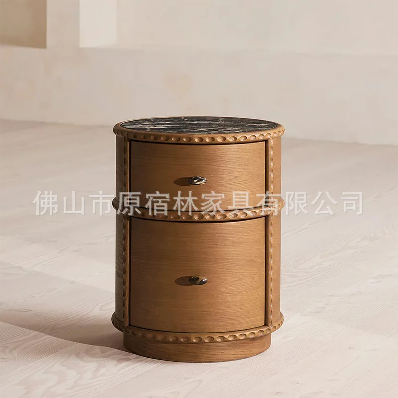 DSA solid wood bedside medieval style bedside storage cabinet bedside table bedroom bed and breakfast hotel light luxury round
DSA solid wood bedside medieval style bedside storage cabinet bedside table bedroom bed and breakfast hotel light luxury round