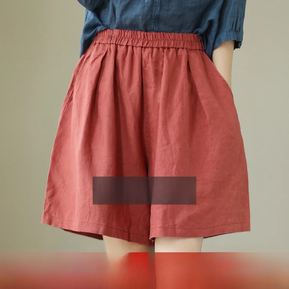 Художественные хлопково-льняные брюки-палаццо женские, свободные, больших размеров, тонкие, с высокой талией, повседневные, из 4-х частей, льняные, из 5-ти частей, короткая юбка
Художественные хлопково-льняные брюки-палаццо женские, свободные, больших размеров, тонкие, с высокой талией, повседневные, из 4-х частей, льняные, из 5-ти частей, короткая юбка