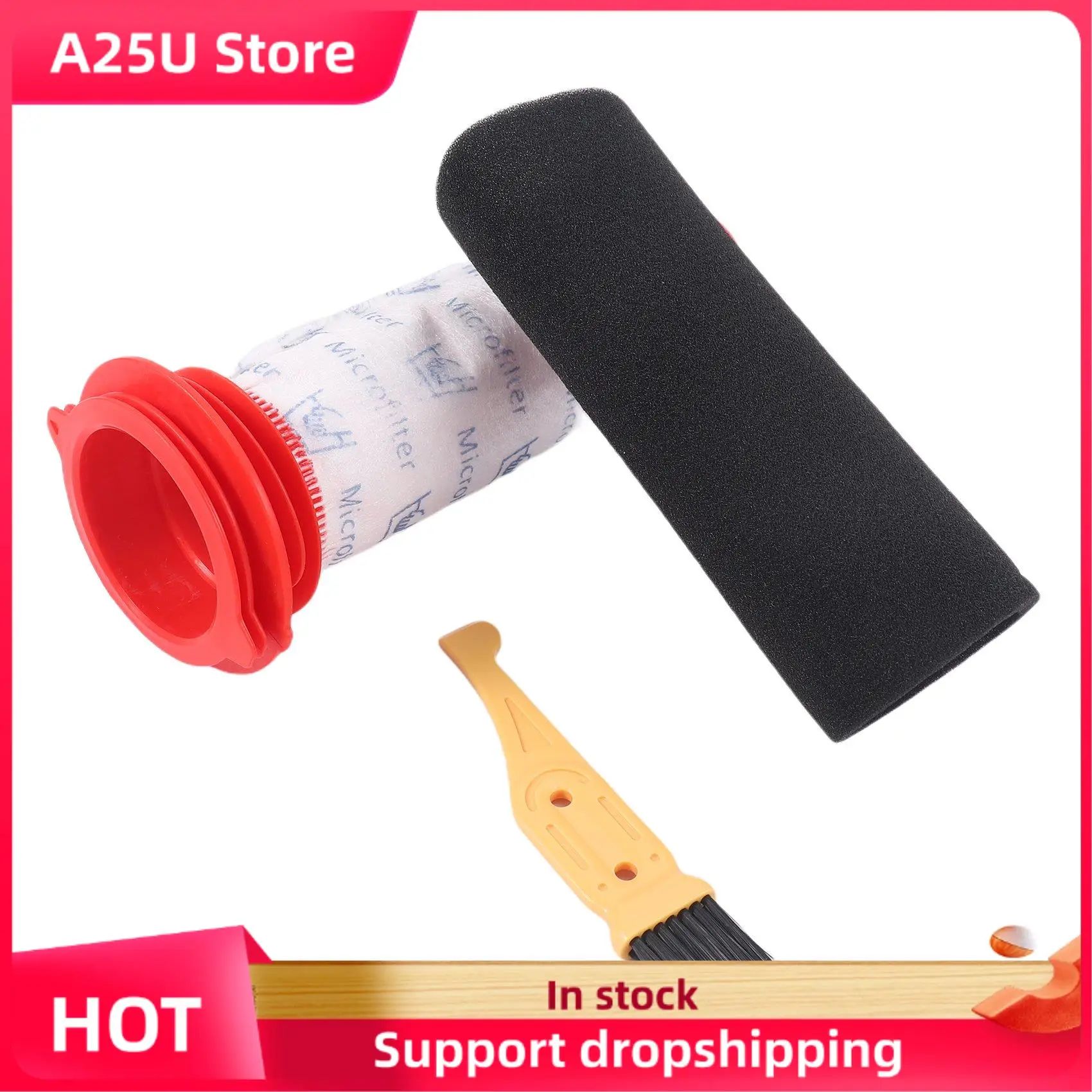 A25U 3Pack Replacement Main Stick Filter + Foam Insert Set For Athlet Cordless Vacuum Cleaner
A25U 3Pack Replacement Main Stick Filter + Foam Insert Set For Athlet Cordless Vacuum Cleaner