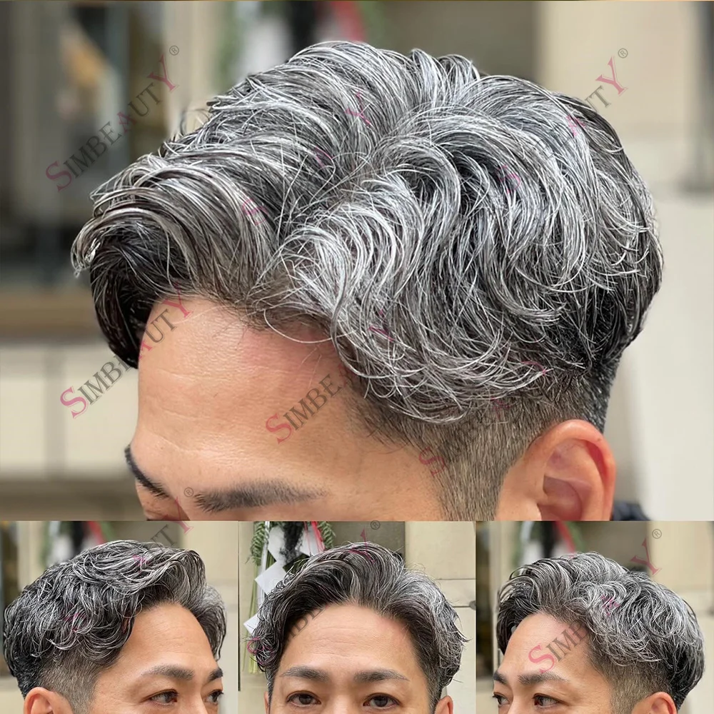 #3 1B10 Natural Hairline Men Toupee 30mm Natural Wave/Straight Cheapest Durable 0.1MM Poly Hair Replacement Prosthesis Capillary
#3 1B10 Natural Hairline Men Toupee 30mm Natural Wave/Straight Cheapest Durable 0.1MM Poly Hair Replacement Prosthesis Capillary
