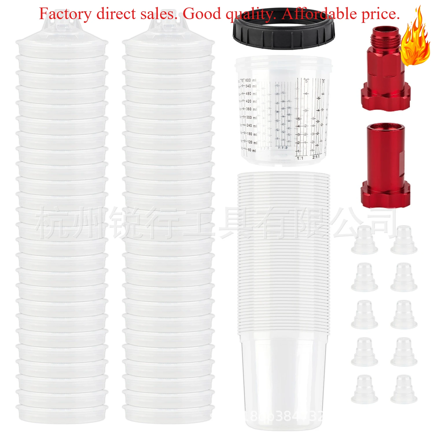Disposable Spray Gun with Cup Adapter, No-Clean Paint Cup Conversion Kit for Air Spray Guns
Disposable Spray Gun with Cup Adapter, No-Clean Paint Cup Conversion Kit for Air Spray Guns