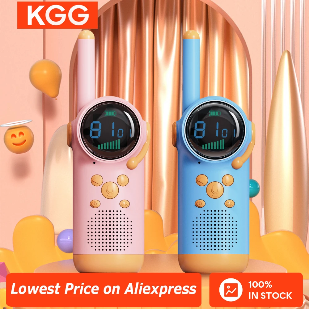 2PCS Kids Walkie Talkie Toy 8 Channels LCD Screen LED Flashlight Intercom Distance 1.5-3KM Parent-child Interaction Gifts
2PCS Kids Walkie Talkie Toy 8 Channels LCD Screen LED Flashlight Intercom Distance 1.5-3KM Parent-child Interaction Gifts