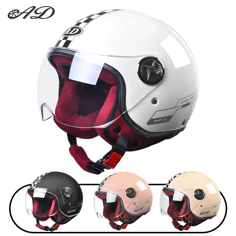 AD new electric helmet for men and women four seasons general safety helmet autumn and winter warm motorcycle helmet
AD new electric helmet for men and women four seasons general safety helmet autumn and winter warm motorcycle helmet