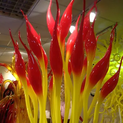 Luxury Spears Home Art 60 to 90cm Handmade Murano Glass Yellow Orange Sculptures for Outdoor Garden
Luxury Spears Home Art 60 to 90cm Handmade Murano Glass Yellow Orange Sculptures for Outdoor Garden