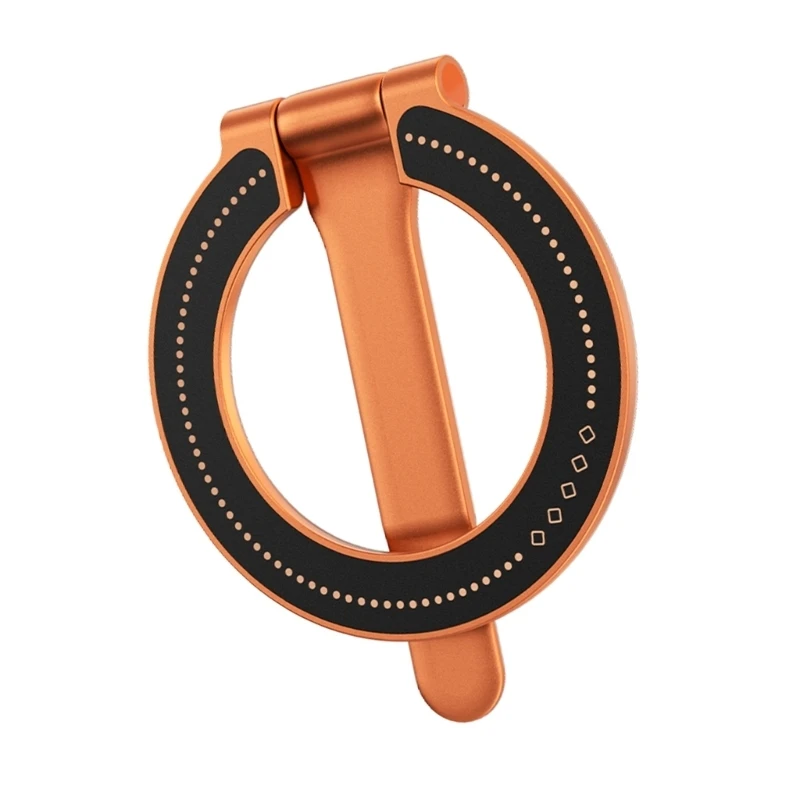 Foldable Phone Stand with 360 Rotation Round Security Hoop and Stable Nonskid Base for Most Smartphone