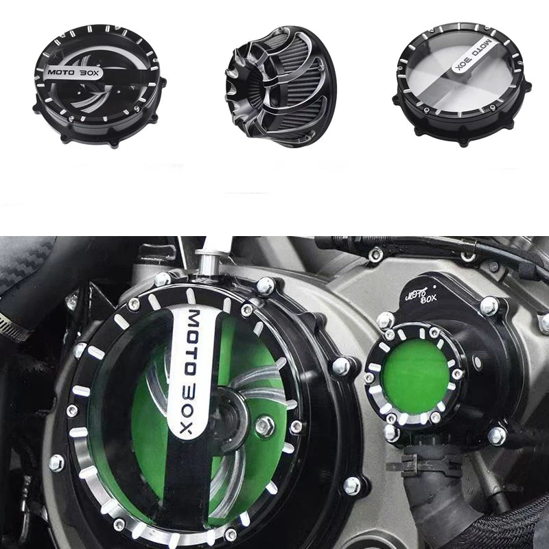 For BENDA Napoleonbob 500 Chinchilla 450 500 Dark Flag 500 Motocycle Transparent Clutch Cover Air Filter Engine Water Pump Cover
For BENDA Napoleonbob 500 Chinchilla 450 500 Dark Flag 500 Motocycle Transparent Clutch Cover Air Filter Engine Water Pump Cover