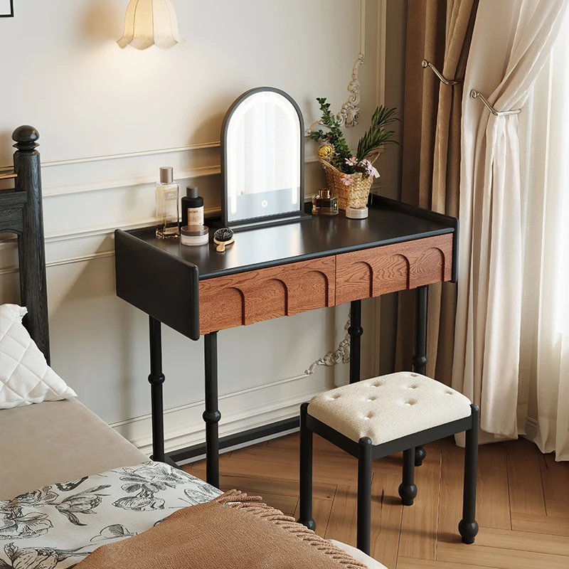 -*French Dresser Chest Integrated Medium Ancient Style Small Apartment Bedroom Walnut Solid Wood Makeup Table Chest Of Drawers
-*French Dresser Chest Integrated Medium Ancient Style Small Apartment Bedroom Walnut Solid Wood Makeup Table Chest Of Drawers