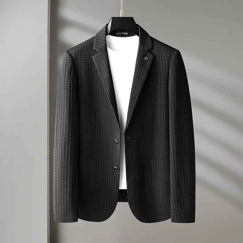 Блейзер большого размера XL-7XL, уличный мужской повседневный модный тренд, спортивный однотонный деловой джентльменский свадебный пиджак в британском стиле
Блейзер большого размера XL-7XL, уличный мужской повседневный модный тренд, спортивный однотонный деловой джентльменский свадебный пиджак в британском стиле