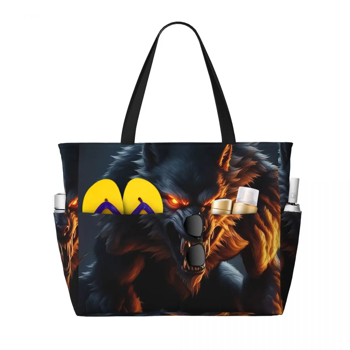 Сумка-тоут The Werewolf Beach Tote Bag, спортивная сумка для спортзала, йоги, большая сумка-тоут, женская дорожная сумка, сумка для фитнеса
Сумка-тоут The Werewolf Beach Tote Bag, спортивная сумка для спортзала, йоги, большая сумка-тоут, женская дорожная сумка, сумка для фитнеса