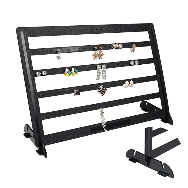 Black Detachable Earring Display Stand Storager Holder Shelf Holding 240 Single Earrings
Black Detachable Earring Display Stand Storager Holder Shelf Holding 240 Single Earrings
