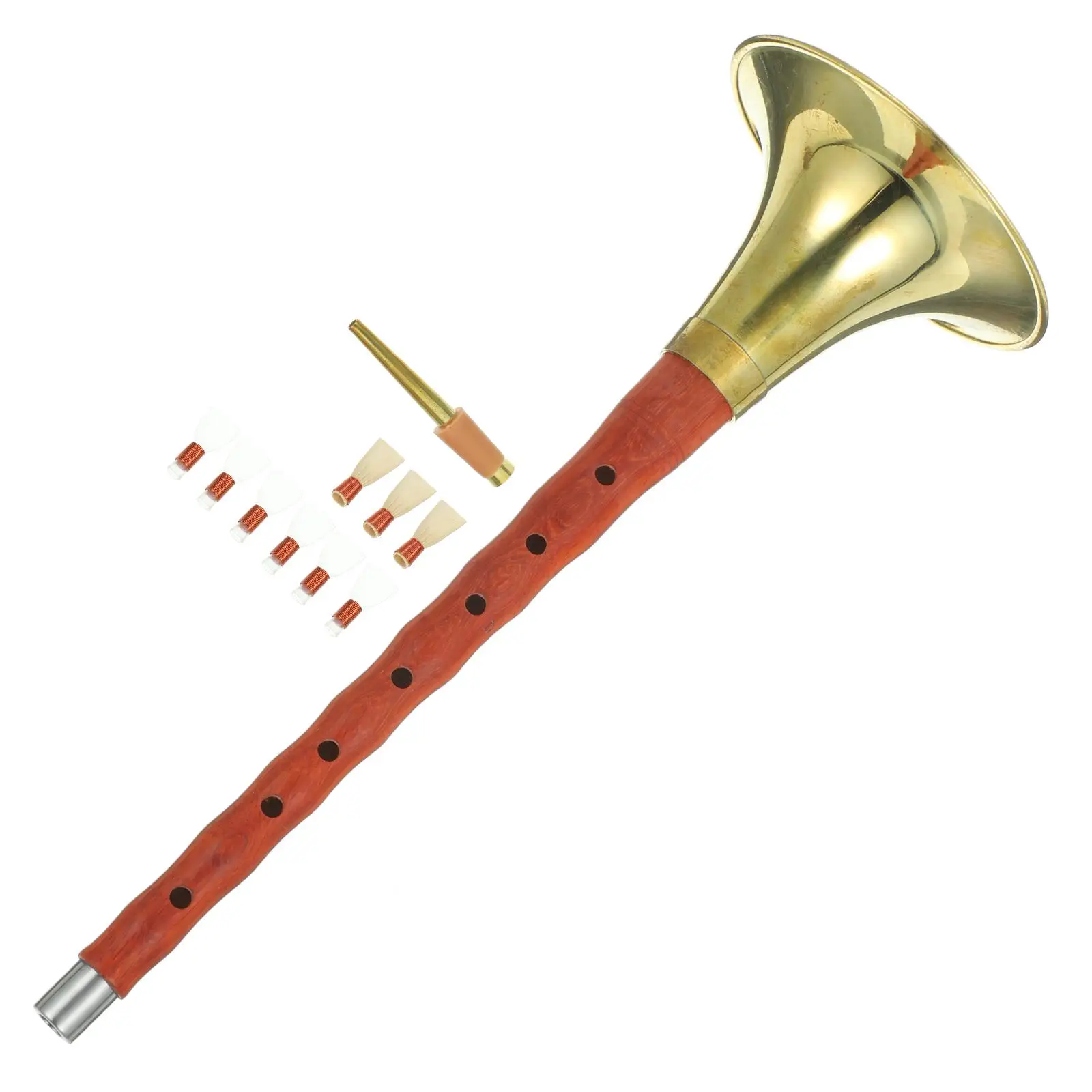 Rosewood Suona Adjustment Red Pear Mouthpiece Professional Wind Music Instrument Student Wind Instrument Beginner
Rosewood Suona Adjustment Red Pear Mouthpiece Professional Wind Music Instrument Student Wind Instrument Beginner