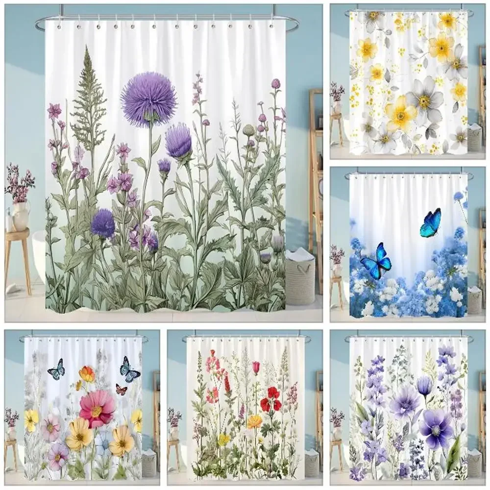 Mediterranean Forest Waterfall Natural Landscape Shower Curtain Polyester Fabric Washable Bath Curtain Bathroom Decor With Hoo
Mediterranean Forest Waterfall Natural Landscape Shower Curtain Polyester Fabric Washable Bath Curtain Bathroom Decor With Hoo