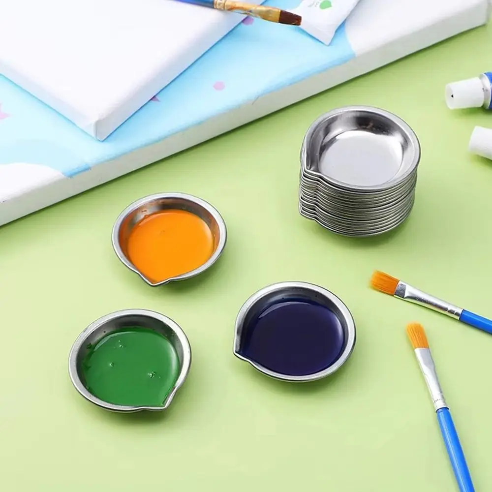 6 шт. многофункциональная цветовая палитра из нержавеющей стали, устойчивая к коррозии, инструмент для окрашивания «сделай сам», масляная краска, смешанный лоток, цветной миксер
6 шт. многофункциональная цветовая палитра из нержавеющей стали, устойчивая к коррозии, инструмент для окрашивания «сделай сам», масляная краска, смешанный лоток, цветной миксер