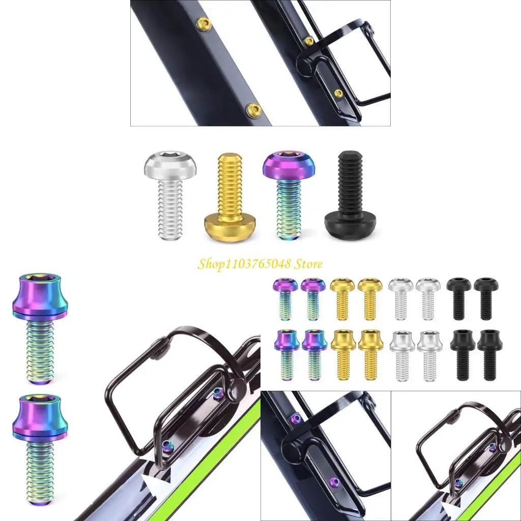 R53E 2PCS Клетки для бутылки с водой замена титановых сплавов сплавов винтовой велосипед 
R53E 2PCS Клетки для бутылки с водой замена титановых сплавов сплавов винтовой велосипед