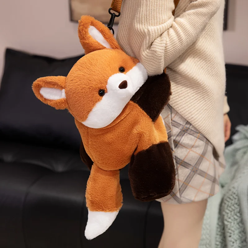 Highland Cow Cartton Fox Plush Bags Cute Red Panda Stuffed Backpacks Kids Birthday Gifts School Bags
Highland Cow Cartton Fox Plush Bags Cute Red Panda Stuffed Backpacks Kids Birthday Gifts School Bags