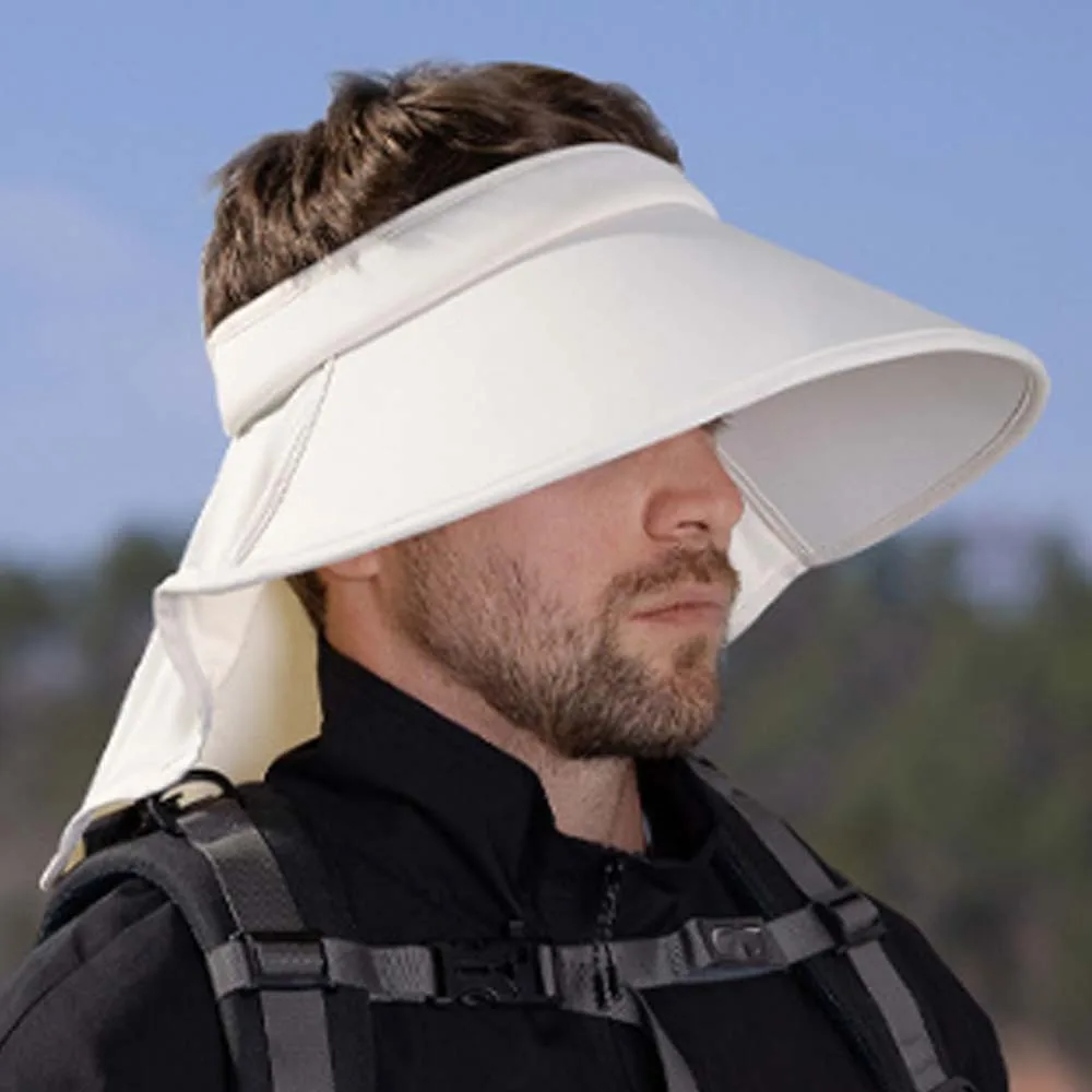 Fashion Wide Brim Summer Men Visor Cap Breathable Elastic Empty Top Shawl Hat Sunscreen Anti-UV Hiking Bucket Hat Camping
Fashion Wide Brim Summer Men Visor Cap Breathable Elastic Empty Top Shawl Hat Sunscreen Anti-UV Hiking Bucket Hat Camping