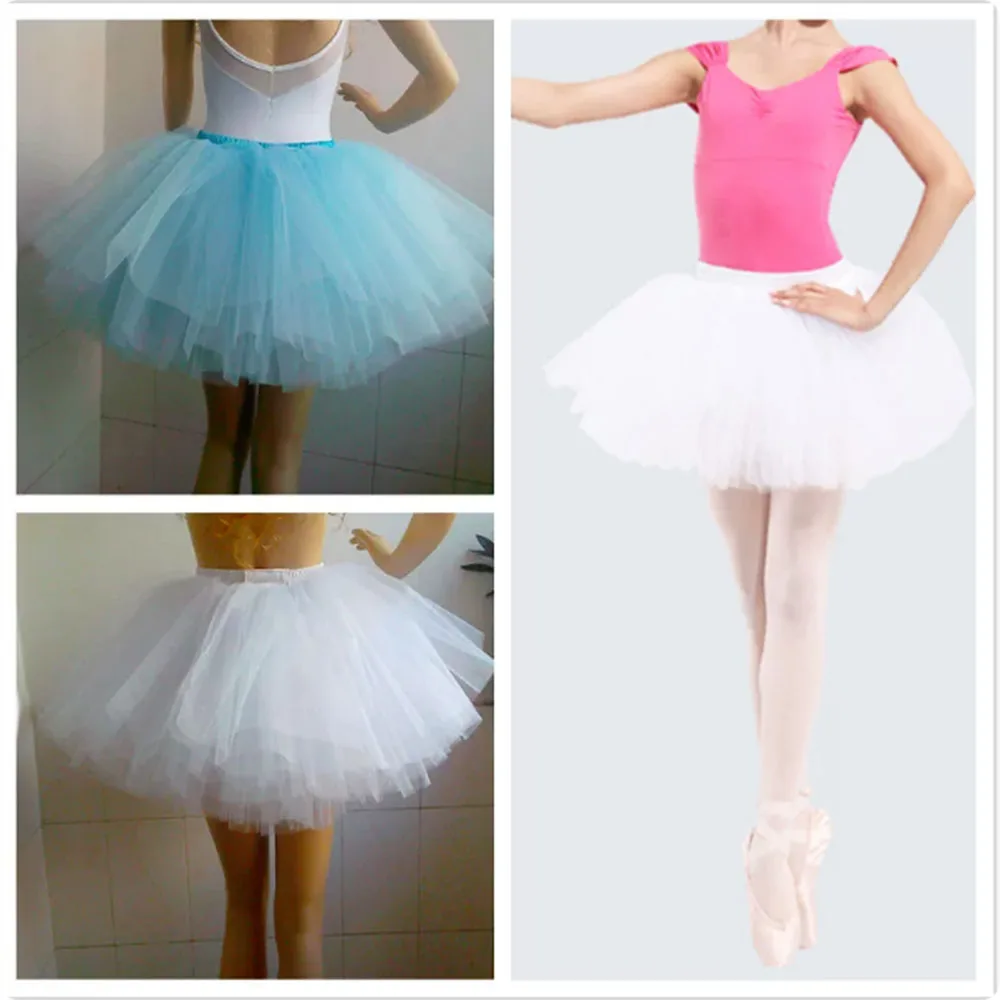 Many Colors Ballet Short Tutu Half Puffy Skirt Group Dance Competition Costume Soft Yarn Tulle Skirts Leotard Skirt
Many Colors Ballet Short Tutu Half Puffy Skirt Group Dance Competition Costume Soft Yarn Tulle Skirts Leotard Skirt