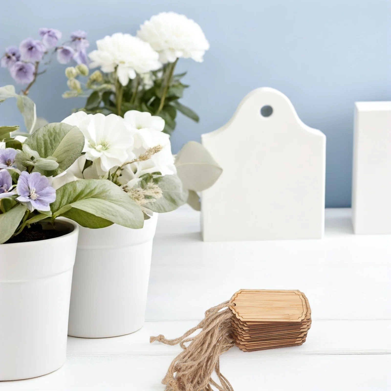 20Pcs Bamboo Plant Labels Hanging Tags Reusable Blank Garden Markers Indoor Outdoor Decorative Plant Signs for Flower Pots
20Pcs Bamboo Plant Labels Hanging Tags Reusable Blank Garden Markers Indoor Outdoor Decorative Plant Signs for Flower Pots