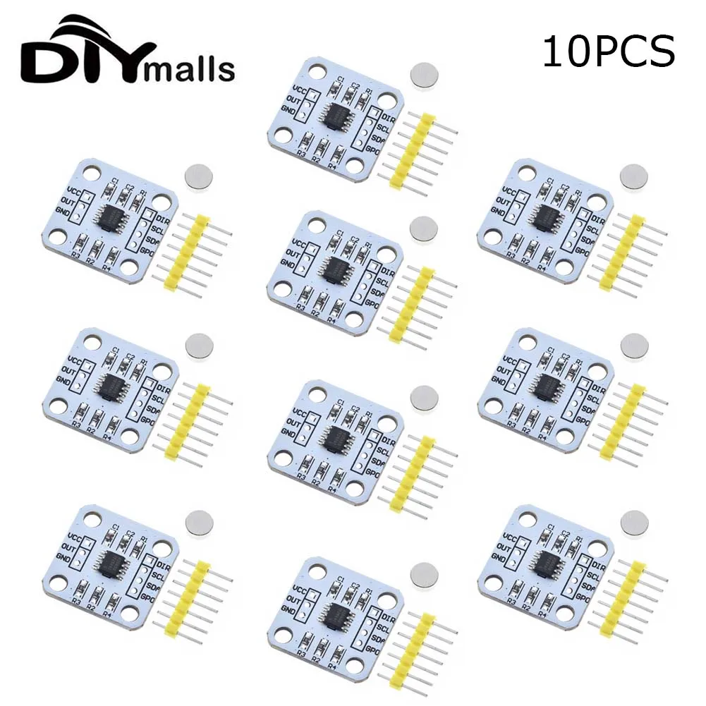 10PCS AS5600 Magnetic Encoder Module Magnetic Induction Angle Measurement Sensor 12bit High Precision 12bit 3.3V for Aduino
10PCS AS5600 Magnetic Encoder Module Magnetic Induction Angle Measurement Sensor 12bit High Precision 12bit 3.3V for Aduino