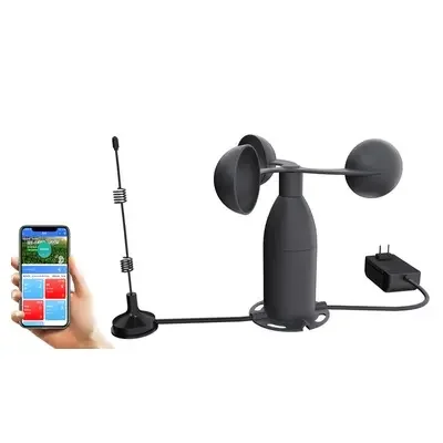 Wireless Anemometer Wind Speed Sensor Wind Speed Meter for Weather Station
Wireless Anemometer Wind Speed Sensor Wind Speed Meter for Weather Station